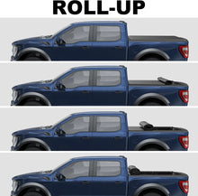 Load image into Gallery viewer, KUIPERAUTO 6.5FT Soft Roll-Up Truck Bed Tonneau Cover For 2015-2024 Ford F150 Styleside 6.5FT Bed (Not for Flareside)