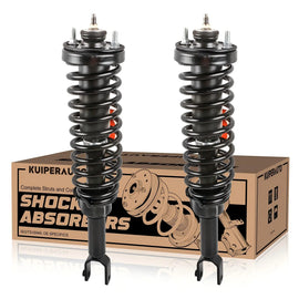 KUIPERAUTO 171292 Rear Complete Strut Assemblies Compatible for 1996-2000 Honda Civic Compatible for 1997-2000 Acura EL Shock Absorbers w/Coil Spring(Set of 2)