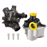 11517563659 11517588885 11537536655 Electric Engine Water Pump and Thermostat Compatible for BMW 135i 135is 335i 335xi 535i 535xi