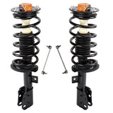 Front Struts wCoil Spring Assembly Sway Bar Links Compatible for 20102017 Chevrolet Captiva Equinox GMC Terrain Struts Suspension Kit  Replace 172527 172526 K750189 4pcs