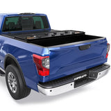 Aluminum Tri Hard Compatible for 20162024 Nissan Titan NonXD Truck Bed Tonneau Cover  56 FT Bed On Top 67 inch