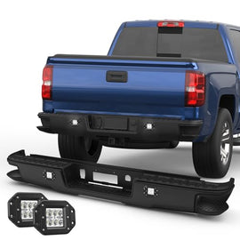 Hammerhead 600-56-0222 Rear Bumper Chevy Silverado 1500 2014-2018 Hammerhead 600-56-0222 Rear Bumper Chevy Silverado 1500 2014-2018