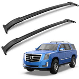 165lbs Aluminum Roof Rack Cross Bars Compatible for 20152020 Chevy Suburban Tahoe Compatible for GMC Yukon XL Cadillac Escalade ESV Rooftop Luggage Carrier Rack for Bike Canoe Kayak