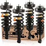 Front and Rear Complete Struts shocks Assembly wCoil Spring 171370 171369 Compatible for Lincoln Navigator Ford Expedition 2003 2004 2005 2006 Shock Absorbers Replacement 4PCS