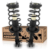 171406 171407 Complete Rear Struts Coil Spring Assembly Compatible for 20002006 Hyundai Elantra Rear Pair Set Replacement Shock Absorbers