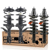 172143 172144 171380R 171380L Complete Rear Struts Coil Spring Assembly Compatible for Honda CRV CRV 20022006 Rear Pair Set Replacement Shock Absorbers