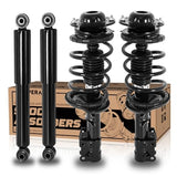 172179L 172179R 349043 Front Rear Struts Complete Assembly Compatible for 20052010 Chevy Cobalt Hhr  20072009 Pontiac G5 4X Front Rear Left and Right Shocks Absorbers