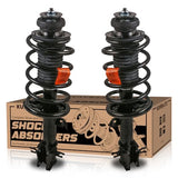 Front Complete Struts shocks Absorbers Assembly wCoil Spring 172295 172296 Compatible for 20042012 Chevy Aveo Compatible for 20092010 Pontiac G3 Compatible for 20052008 Wave 2PCS