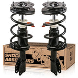 Front Struts shocks Absorbers Assembly wCoil Spring 171672 Compatible for 19972003 Chevy Malibu Compatible for 20042005 Chevy Classic Compatible for 19992005 Pontiac Grand Am 2PCS
