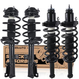 Front Rear Strut Shocks Assembly Compatible with 20072010 Chrysler Sebring Compatible with 20082014 Dodge Avenger Coil Spring Shock Absorber
