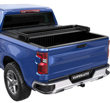 Load image into Gallery viewer, Soft Tri 5.8FT Truck Bed Tonneau Cover Compatible for 2019-2026 Chevy Chevrolet Silverado/GMC Sierra 1500 (Excludes 2019 Classic Model) Fleetside On Top -69.6 Inch
