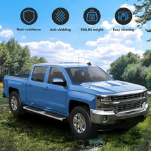 Load image into Gallery viewer, 6 inches Running Boards Side Steps For 2007-2018 Chevy Silverado/GMC Sierra 1500, 2007-2019 Chevrolet Silverado/GMC Sierra 2500HD 3500HD Crew Cab (Gas Engine ONLY)