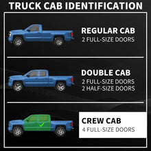 Load image into Gallery viewer, 6 inches Running Boards Side Steps For 2007-2018 Chevy Silverado/GMC Sierra 1500, 2007-2019 Chevrolet Silverado/GMC Sierra 2500HD 3500HD Crew Cab (Gas Engine ONLY)