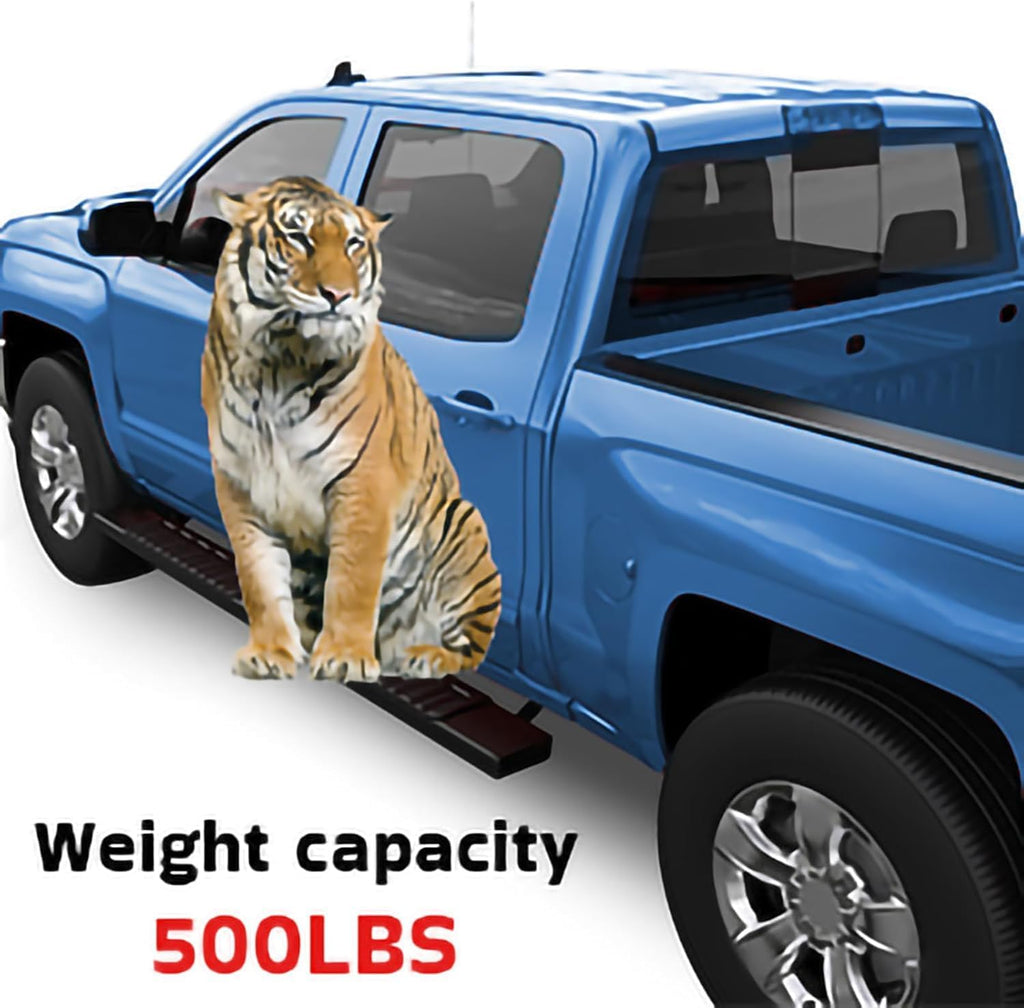 6 inches Running Boards For 2015-2024 Ford F150 Super Crew Cab, 2017-2022 Ford F250 F350 Super Duty Crew Cab Side Steps Nerf Bars