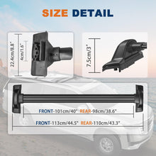 Load image into Gallery viewer, KUIPERAUTO 165lbs Aluminum Roof Rack Cross Bars Compatible for 2007 2008 2009 2010 2011 Honda CRV CR-V Rooftop Luggage Carrier Rack for Bike Canoe Kayak Cargo Box