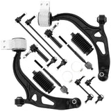 Upper and Lower Control Arm Kit K622215, K622216, ES800952, EV800893, K750393, K750394, K750616, K750617 Compatible with 2011-2019 Ford Explorer Replacement Control Arms